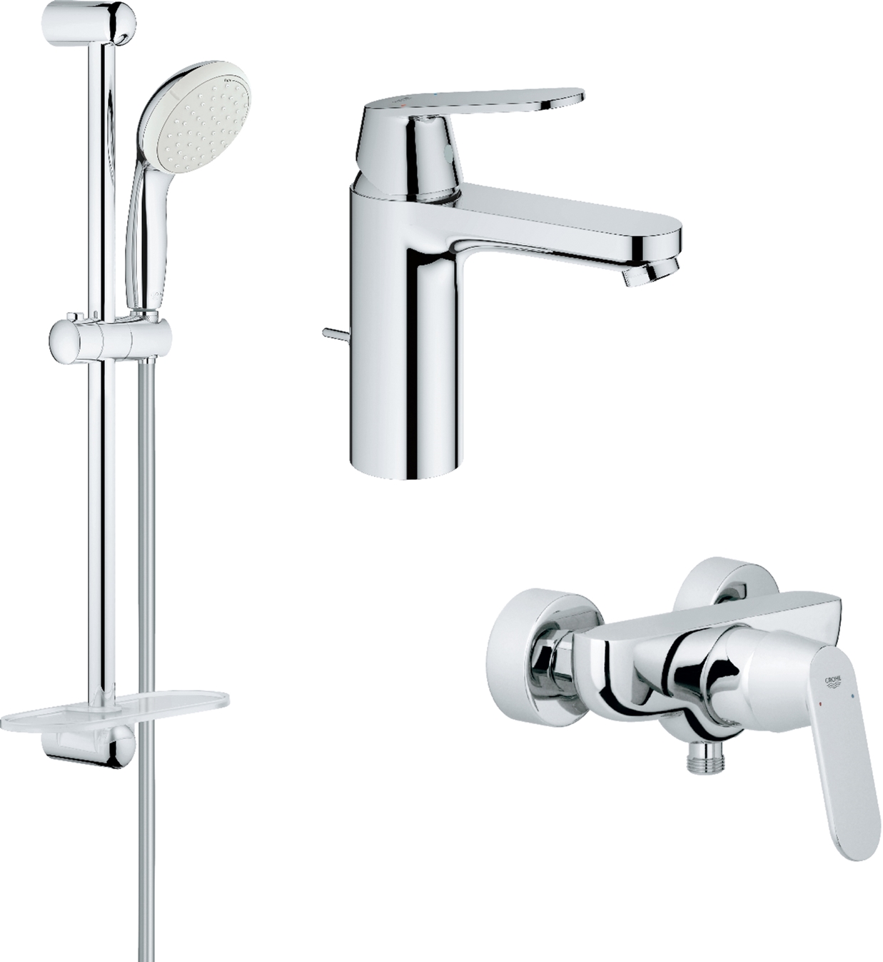 

Набор смесителей GROHE Eurosmart Cosmopolitan 126114M