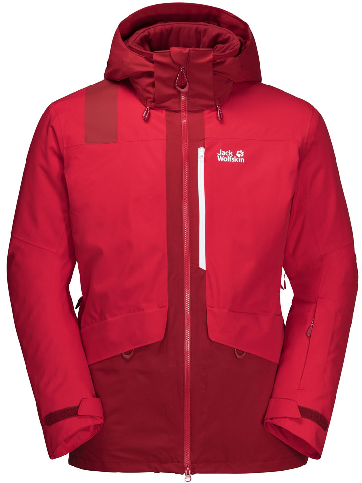 

Горнолыжная куртка Jack Wolfskin Big White Jacket M 1111741-2027 XL Красная
