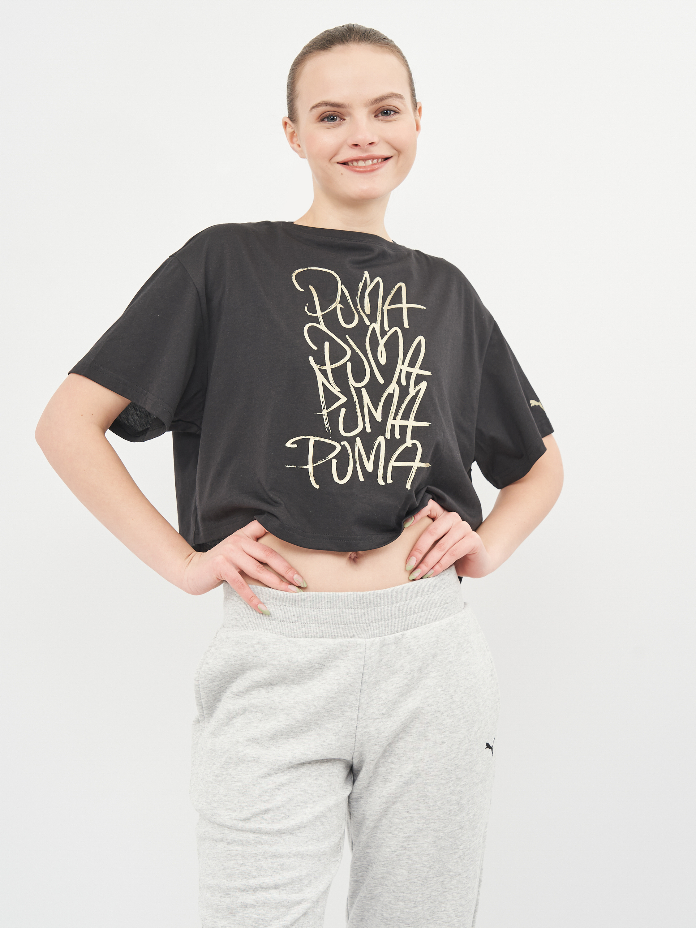 

Футболка Puma Sweet Loose Crop Tee 51810504 M Black