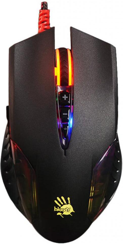 

Провідна ігрова миша A4tech Bloody Q50 Neon XGlide Battlefield Black (Q50 Bloody Battlefield)