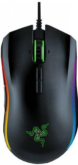 

Провідна ігрова миша з підсвіткою Razer Mamba Elite Black (RZ01-02560100-R3M1)