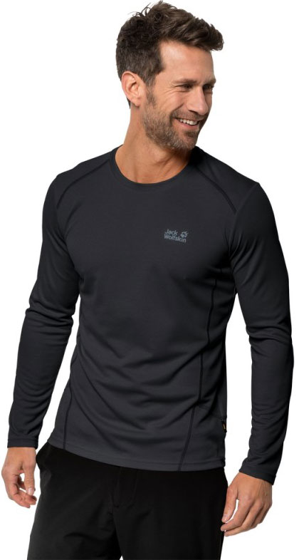 

Футболка с длинными рукавами Jack Wolfskin Sky Range Longsleeve M 1806751-6000 XXL Черный