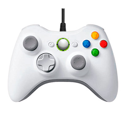 

Геймпад Проводной RMC Xbox 360 PC White