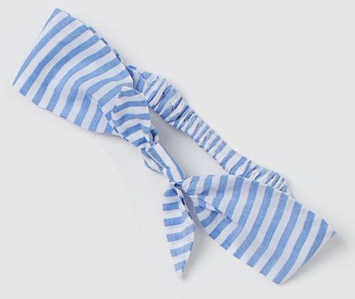 

Повязка H&M 1802-69409492 44-50 см Бело-синяя в полоску