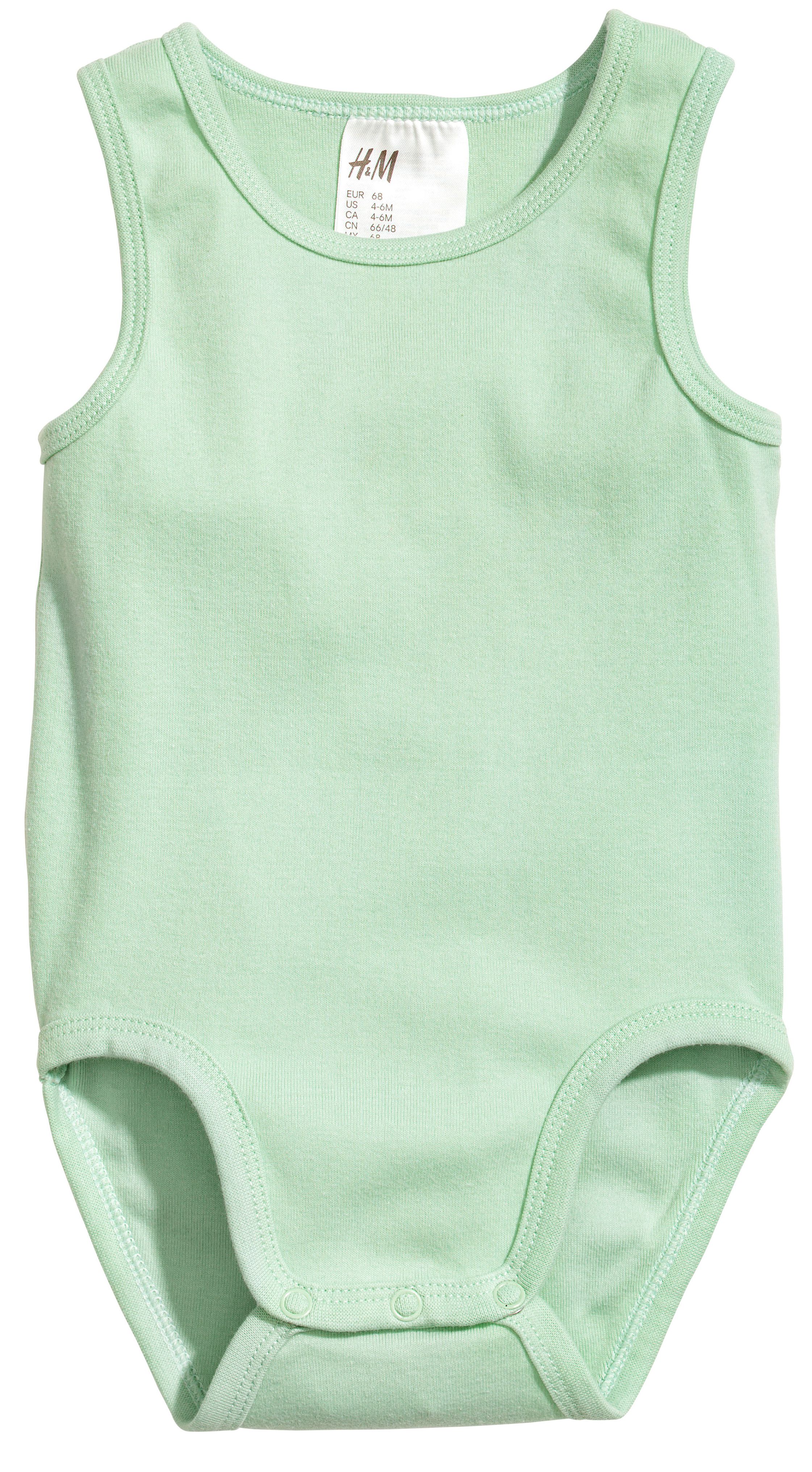 

Боди-майка H&M 4624356 98 см Зеленая