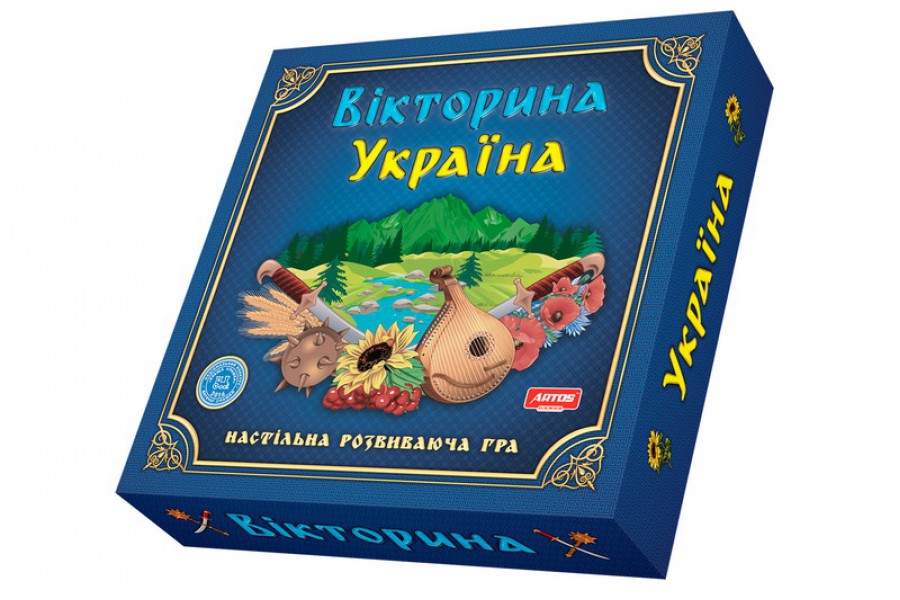 

Настільна гра Вікторина Україна Artos Games