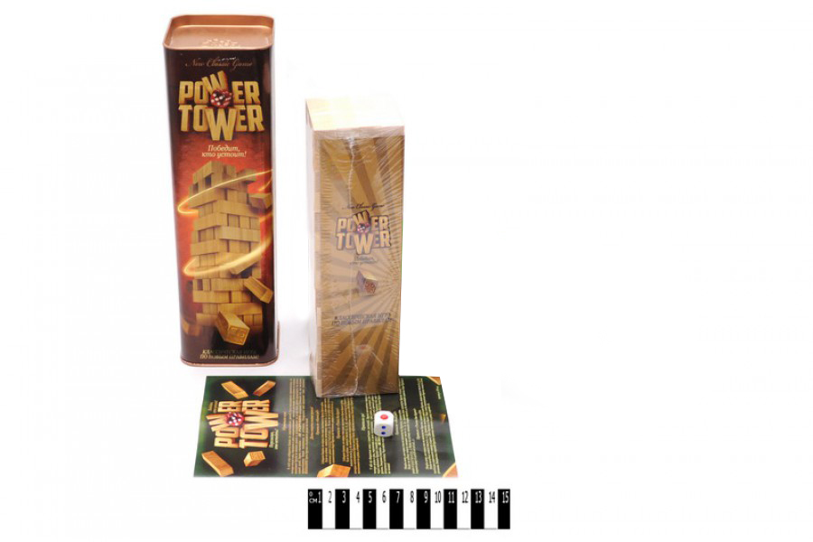 

Настільна гра Дженга Danko Toys, Power Tower, РТ-01