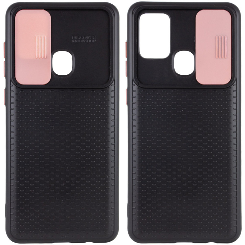 Чехол Epik Camshield Black TPU со шторкой защищающей камеру для Samsung ...