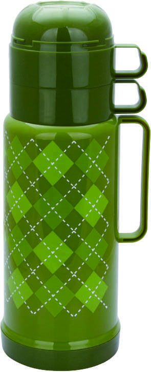 

Термос со стеклянной колбой на 1 л Con Brio CB-352-green