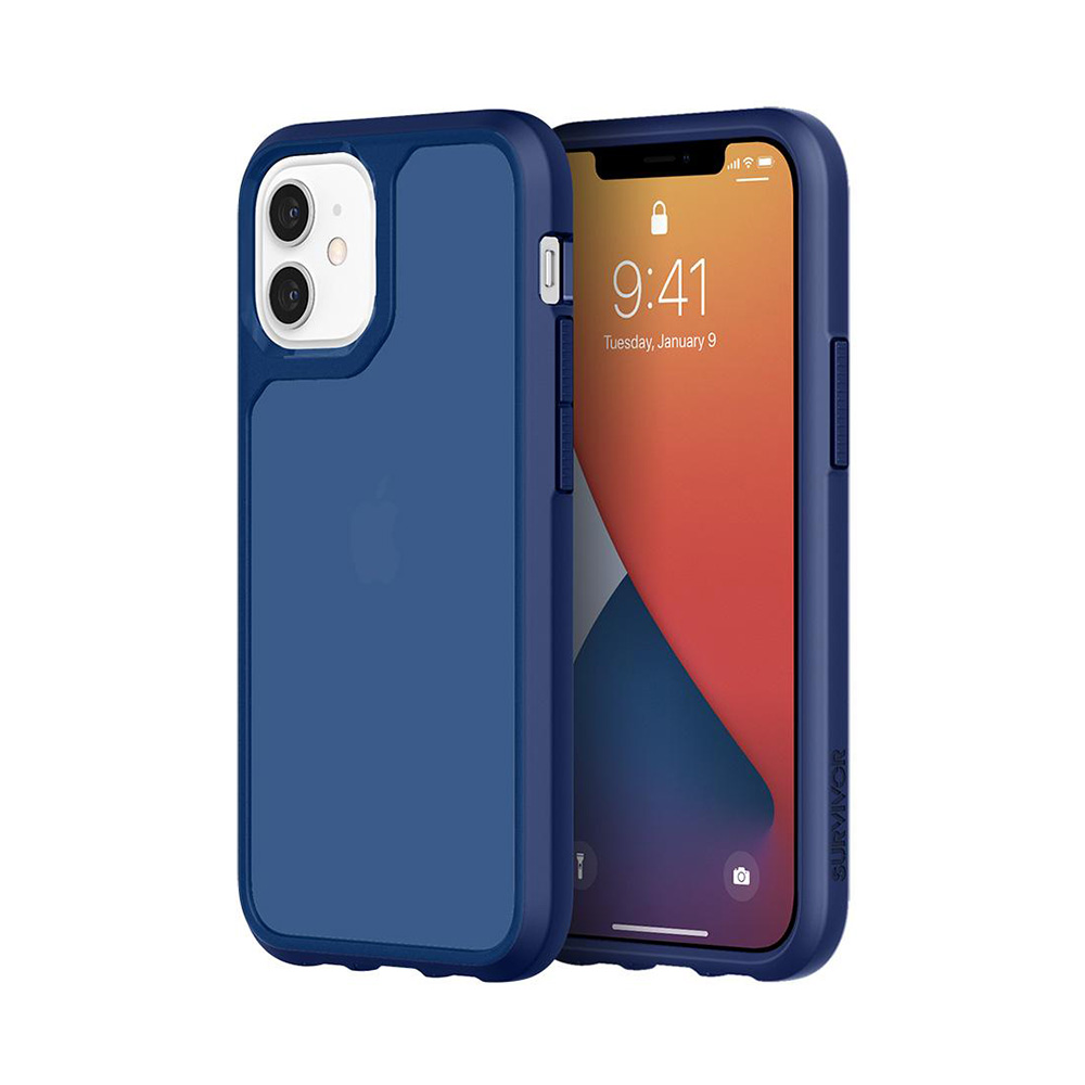 

Чехол Griffin Survivor Strong iPhone 12 mini (GIP-046-NVY)