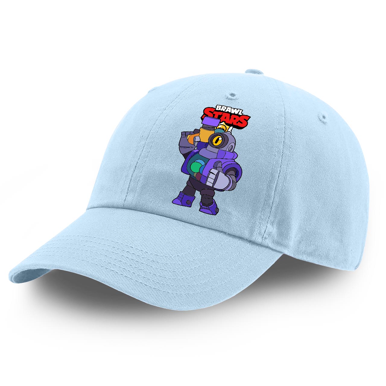 

Детская кепка Бравл Старс Рико (Brawl Stars Riko) (9273-1006) 100% Хлопок 53-56 см Голубой