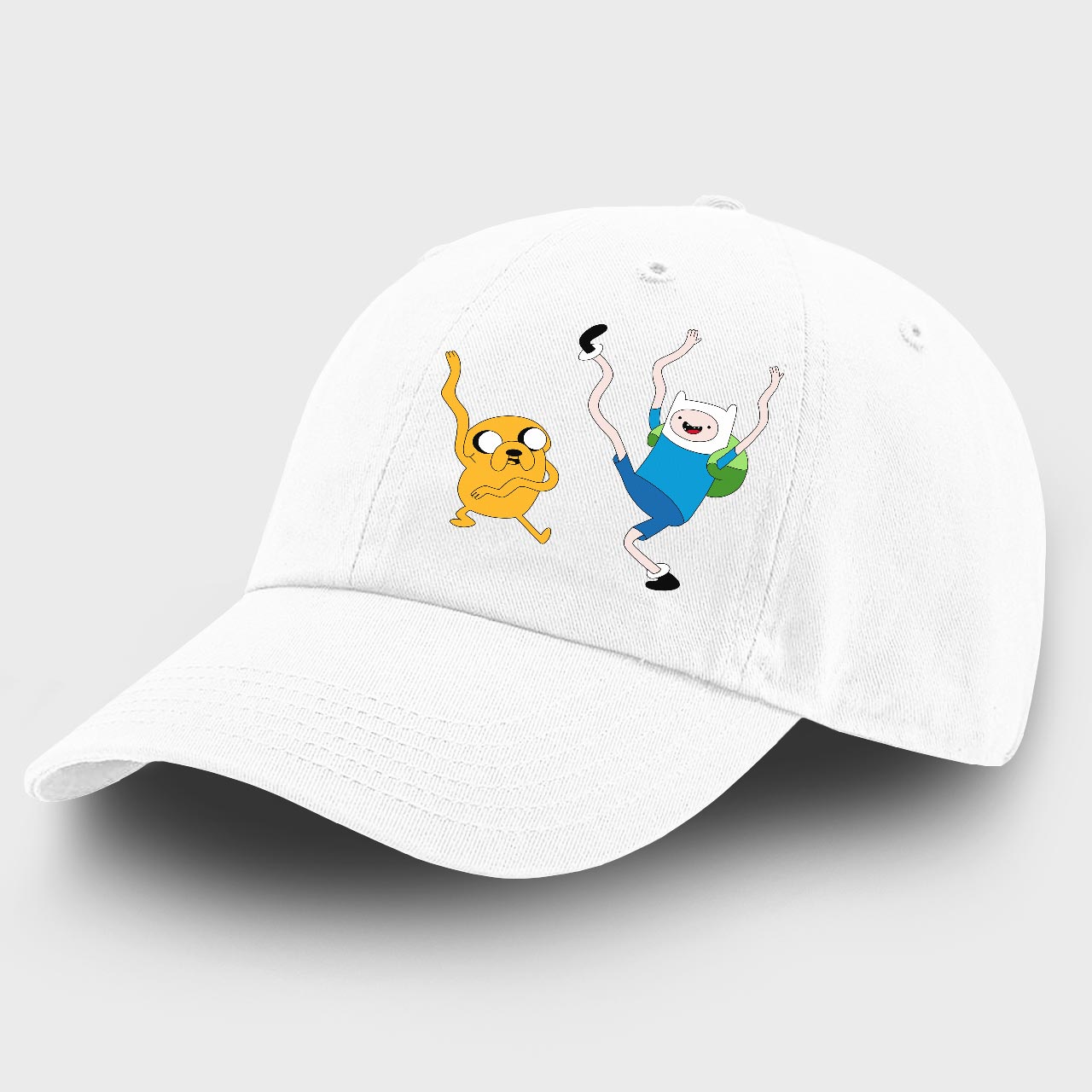 

Детская кепка Время Приключений Финн и Джейк пес (Adventure Time Finn & Jake the dog) (9273-1580) 100% Хлопок 53-56 см Белый