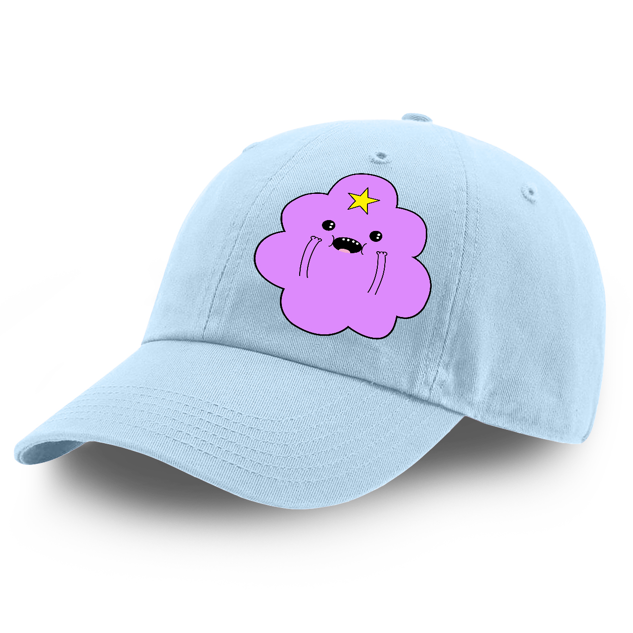 

Детская кепка Время приключений Принцесса Пупырка (Adventure Time Lumpy Space Princess) (9273-1575) 100% Хлопок 53-56 см Голубой