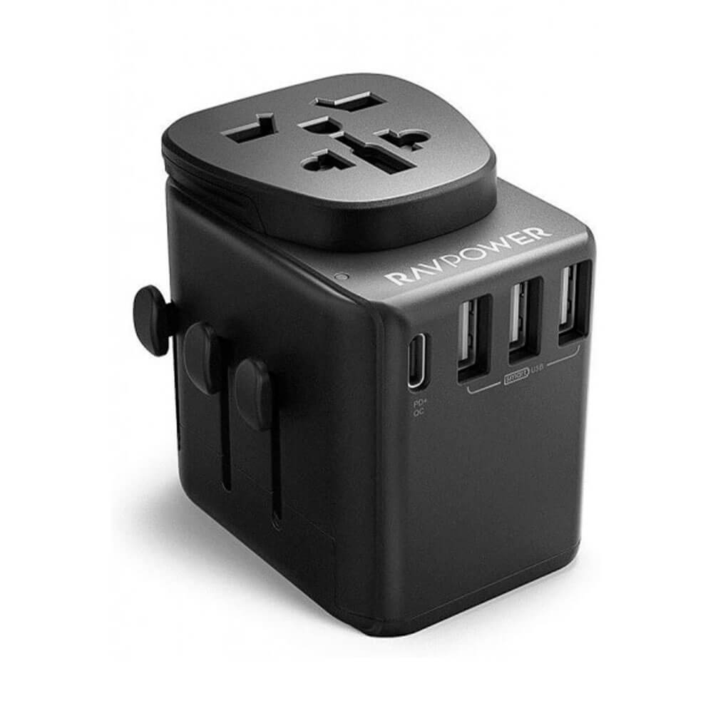 

Сетевое зарядное устройство RAVPower Diplomat 30W 4-Port Travel Charger (RP-PC099)