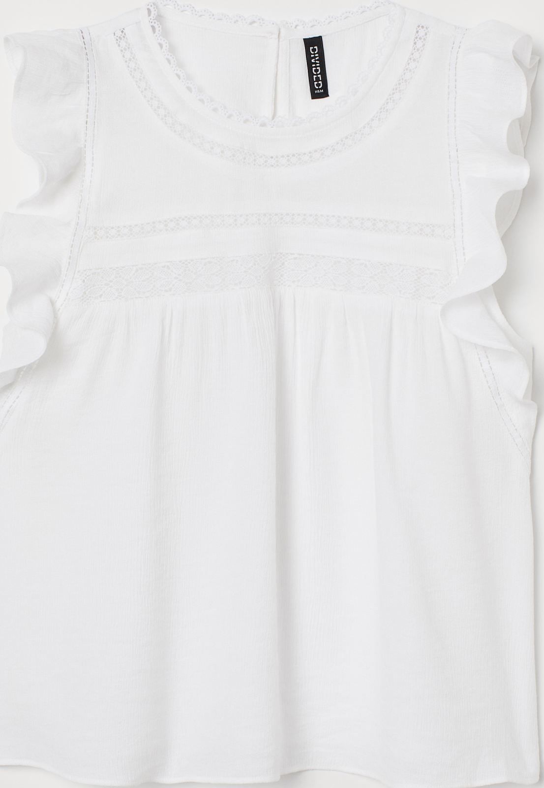 

Блузка H&M 1502-8606581 36 Белая