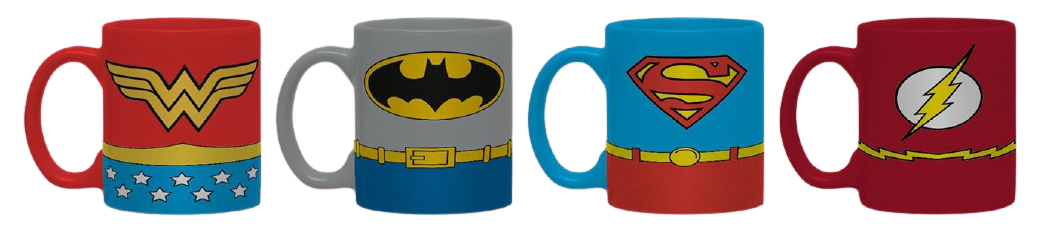 

Набор кружек GB eye DC Comics - Uniforms Espresso Mug Set (MGS0010)