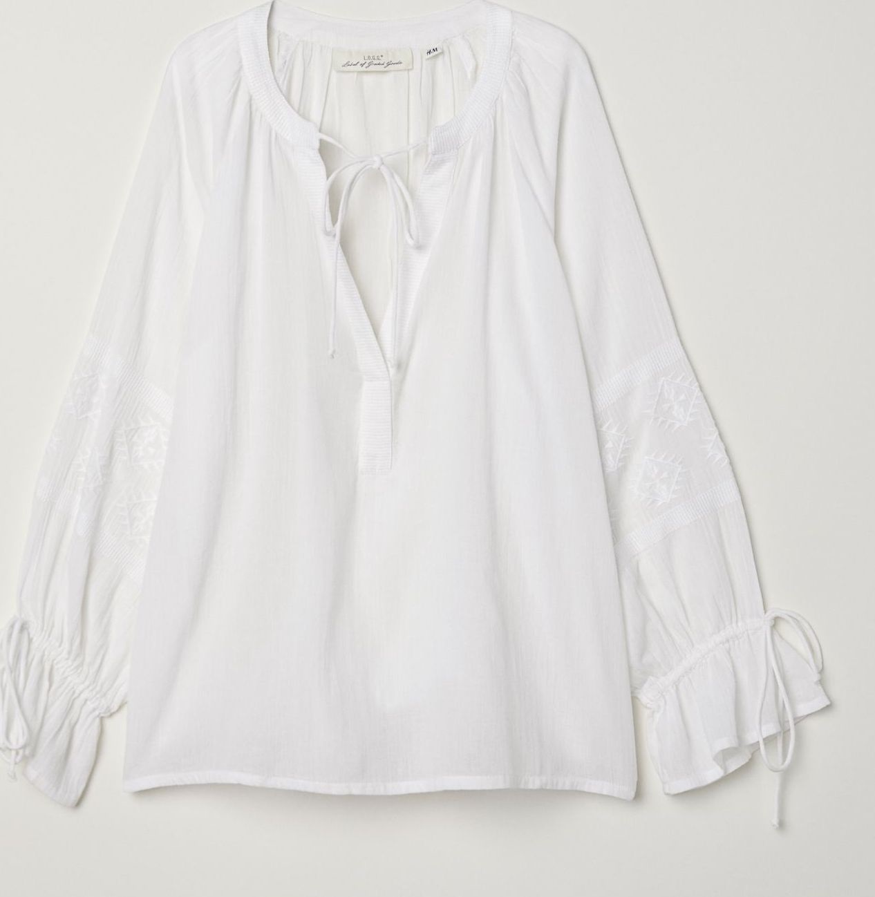 

Блузка H&M 2302-6824308 42 Белая