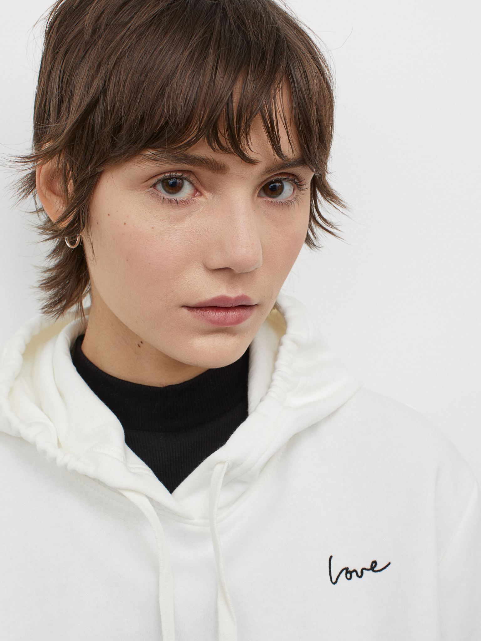 

Худи H&M 2612-7156242  Белое, Худи H&M 2612-7156242 S Белое