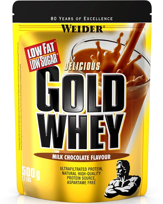 Акція на Протеин Weider Gold Whey 500 г Шоколад (4044782312155) від Rozetka UA