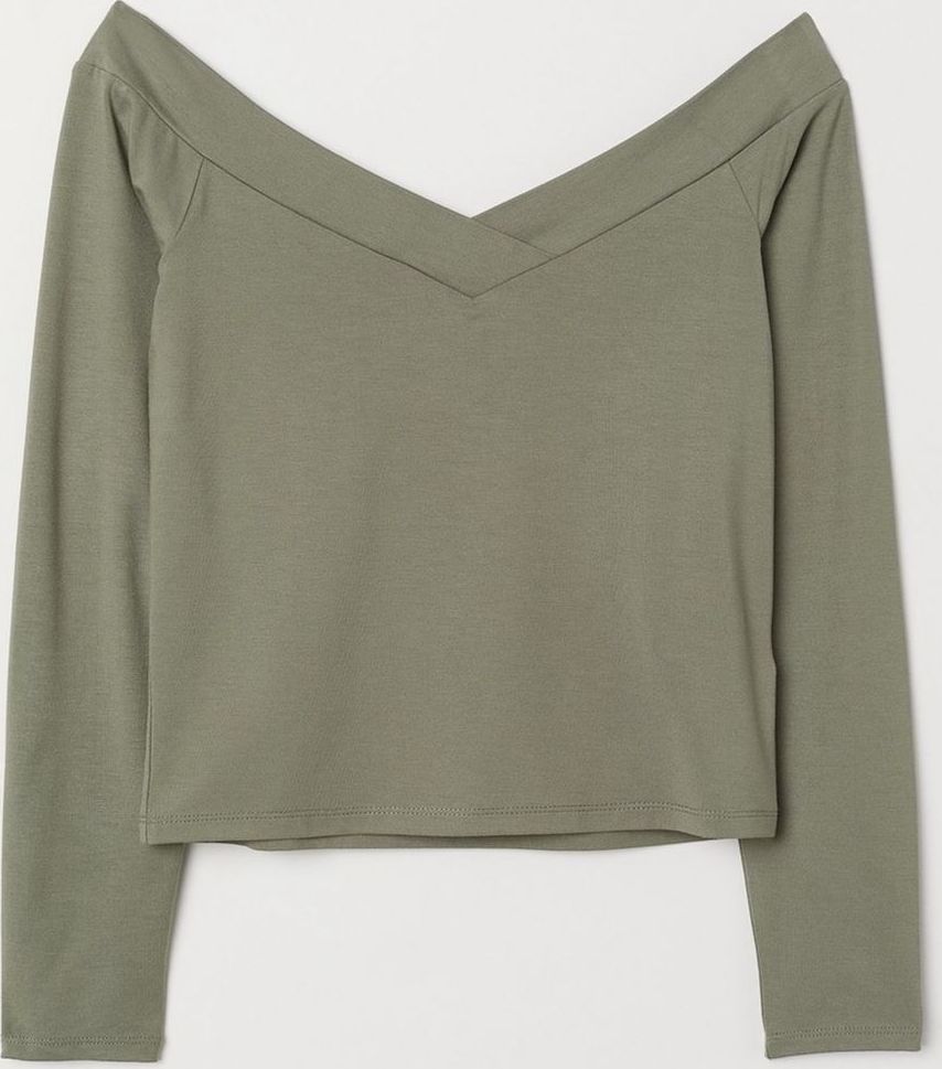 

Лонгслив H&M 0558986-8 L Хаки