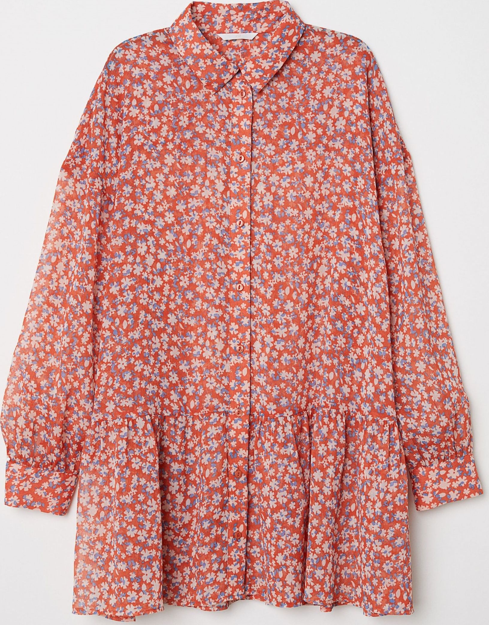 

Блузка H&M 0616896-7  Оранжевая, Блузка H&M 0616896-7 34 Оранжевая