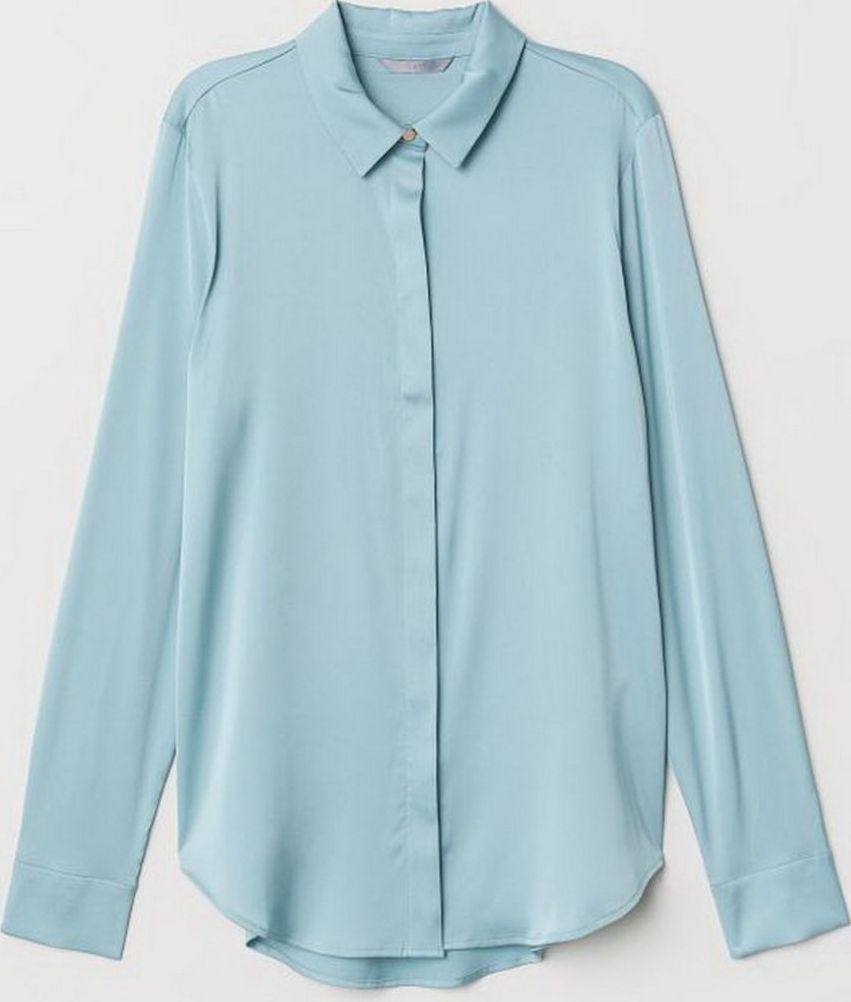 

Рубашка H&M 0688873-8 36 Голубая