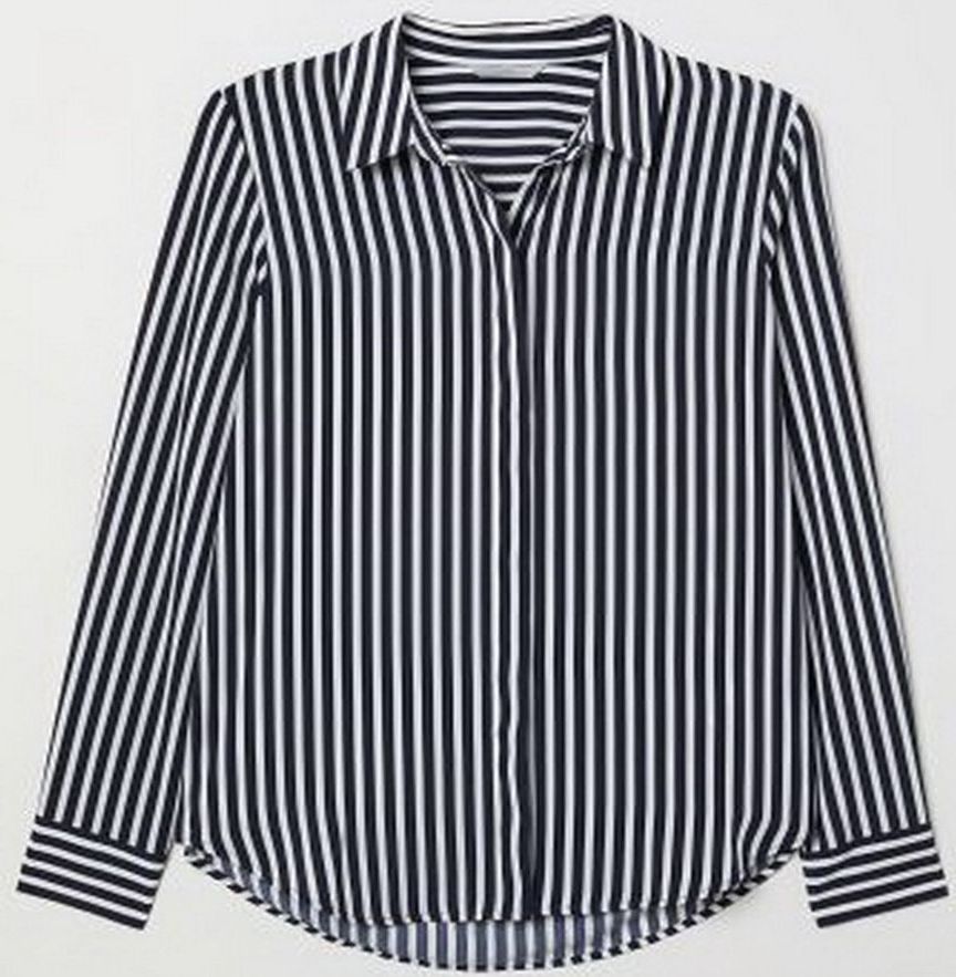 

Рубашка H&M 0688873-8 36 Черная