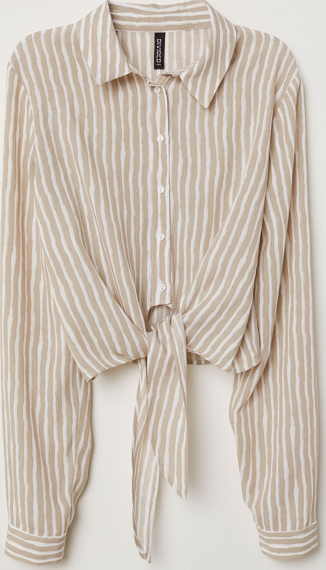 

Рубашка H&M 0714418-8 40 Бежевая