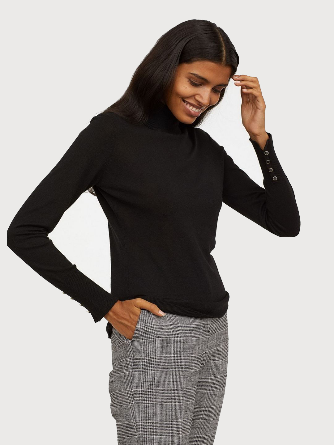

Свитер H&M 0661162-9 XS Черный