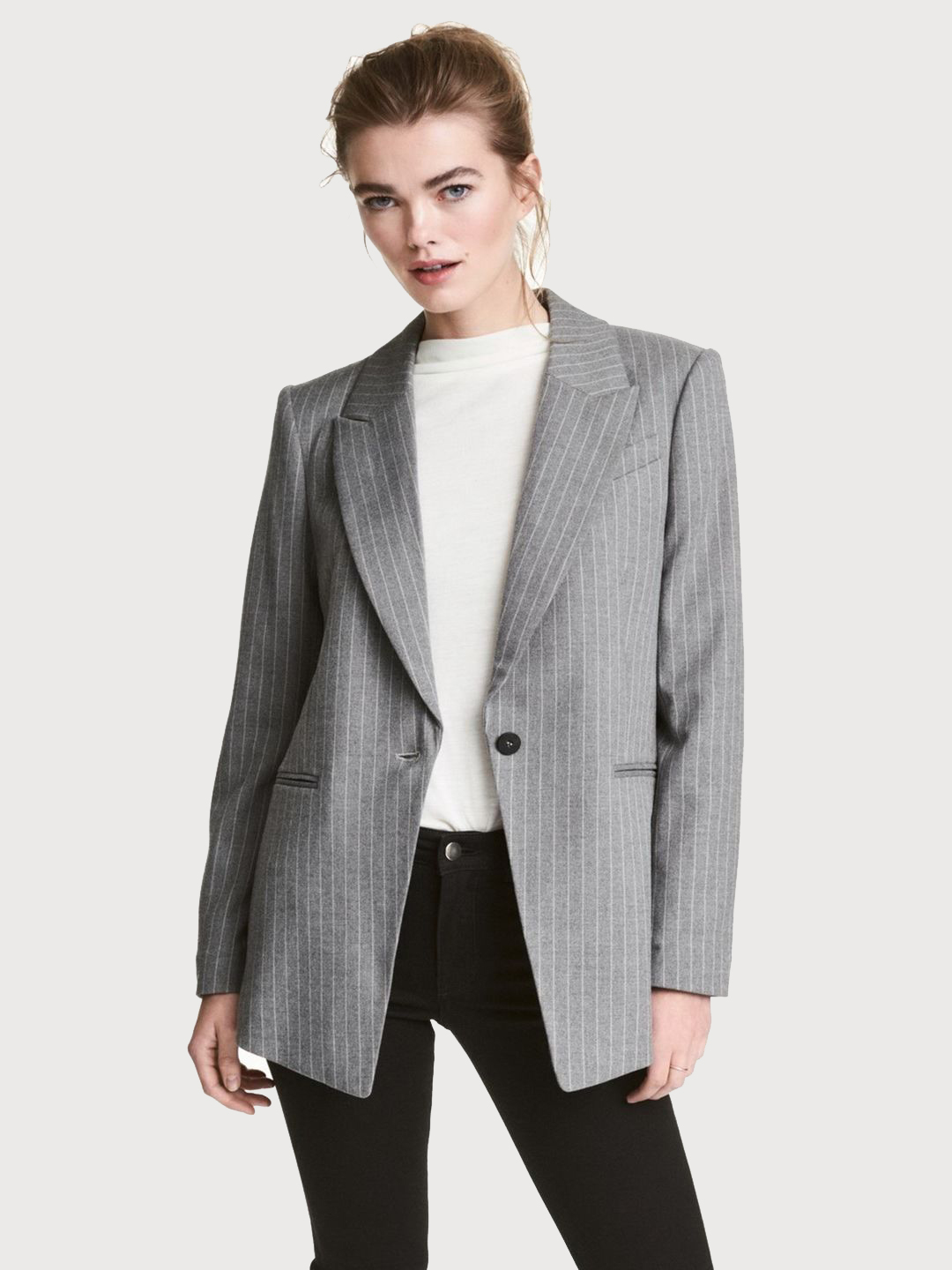 

Пиджак H&M 0450742-5 38 Серый