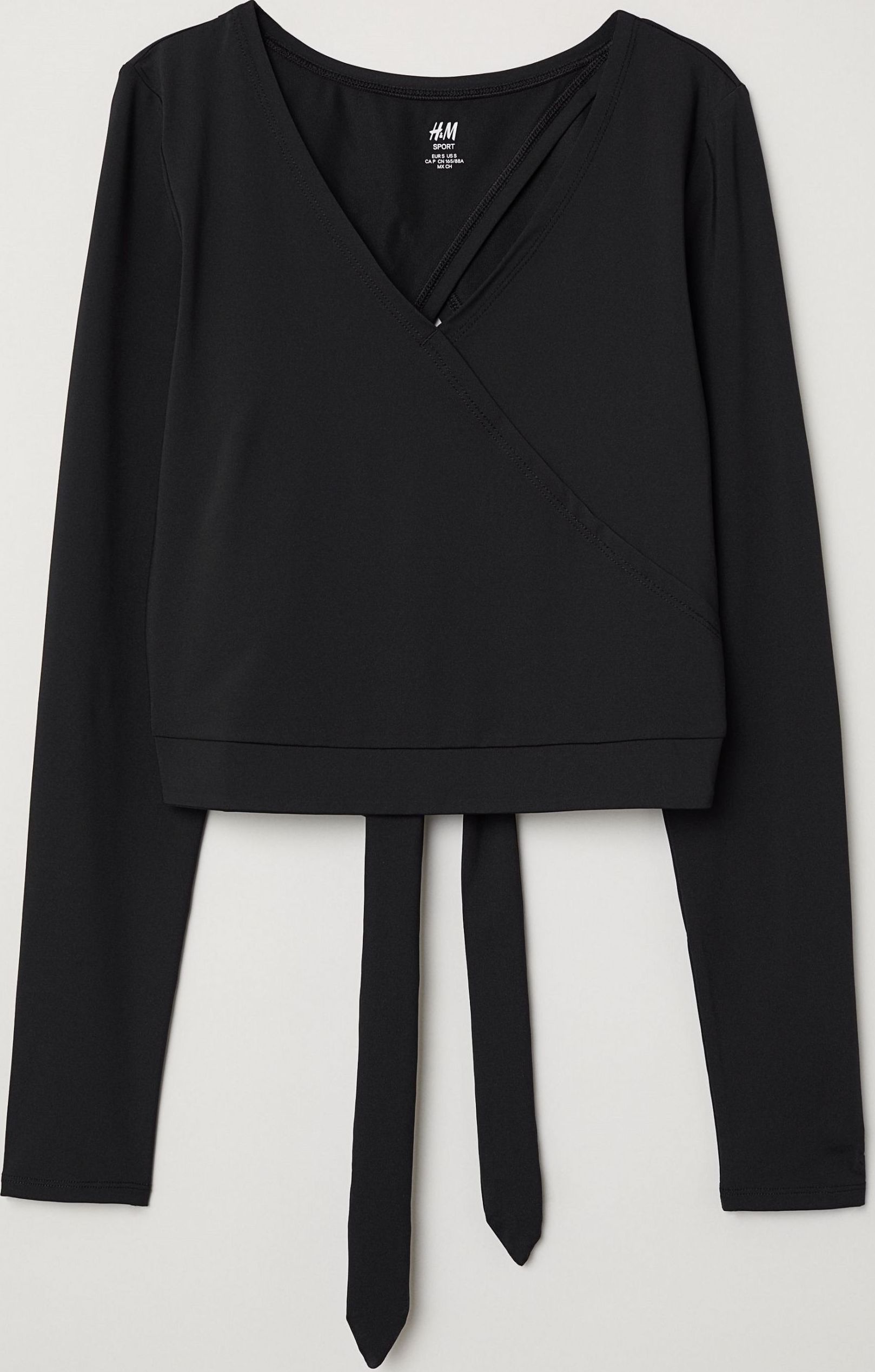 

Спортивная кофта H& Sport 0647751-8  Черная, Спортивная кофта H&M Sport 0647751-8 M Черная