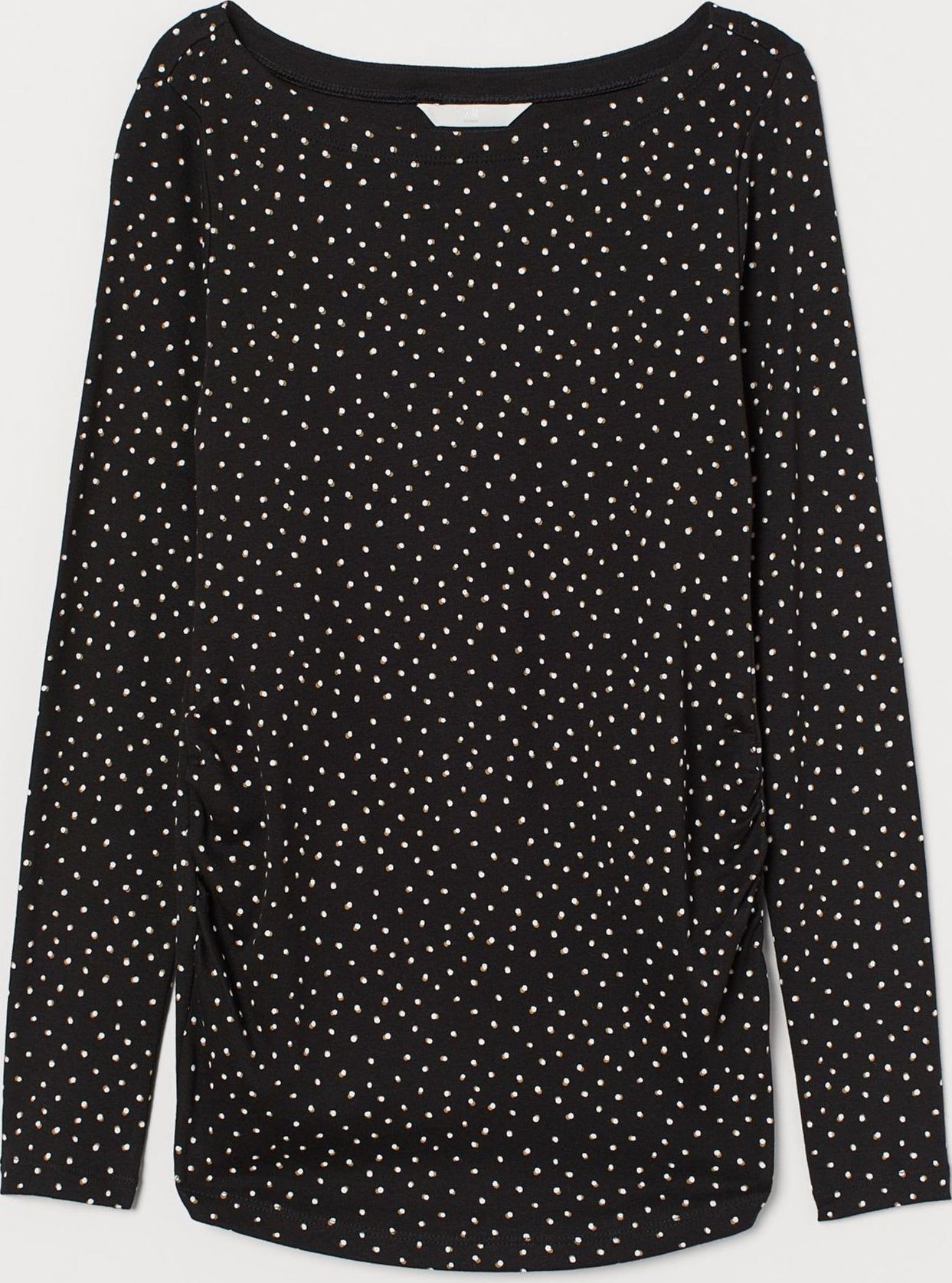 

Лонгслив для беременных H&M 0555353-0 M Черный