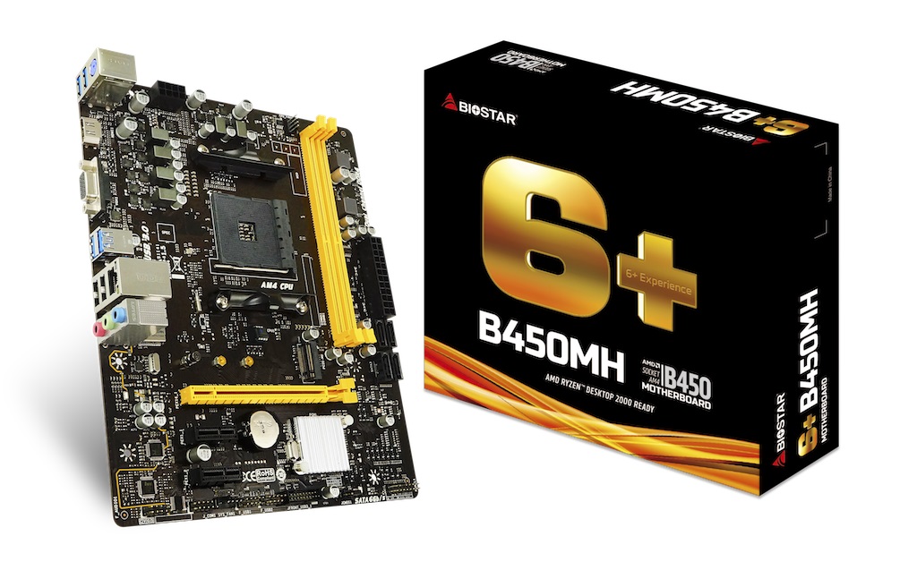 

Материнская плата Biostar B450MH Socket AM4