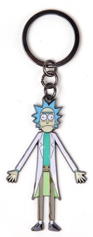 

Брелок Difuzed Rick and Morty - Rick With Movable Head Metal Keychain