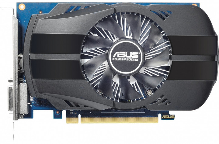 

Видеокарта GeForce GT1030 OC, Asus, 2Gb DDR5, 64-bit, DVI/HDMI, 1531/6008MHz (PH-GT1030-O2G)