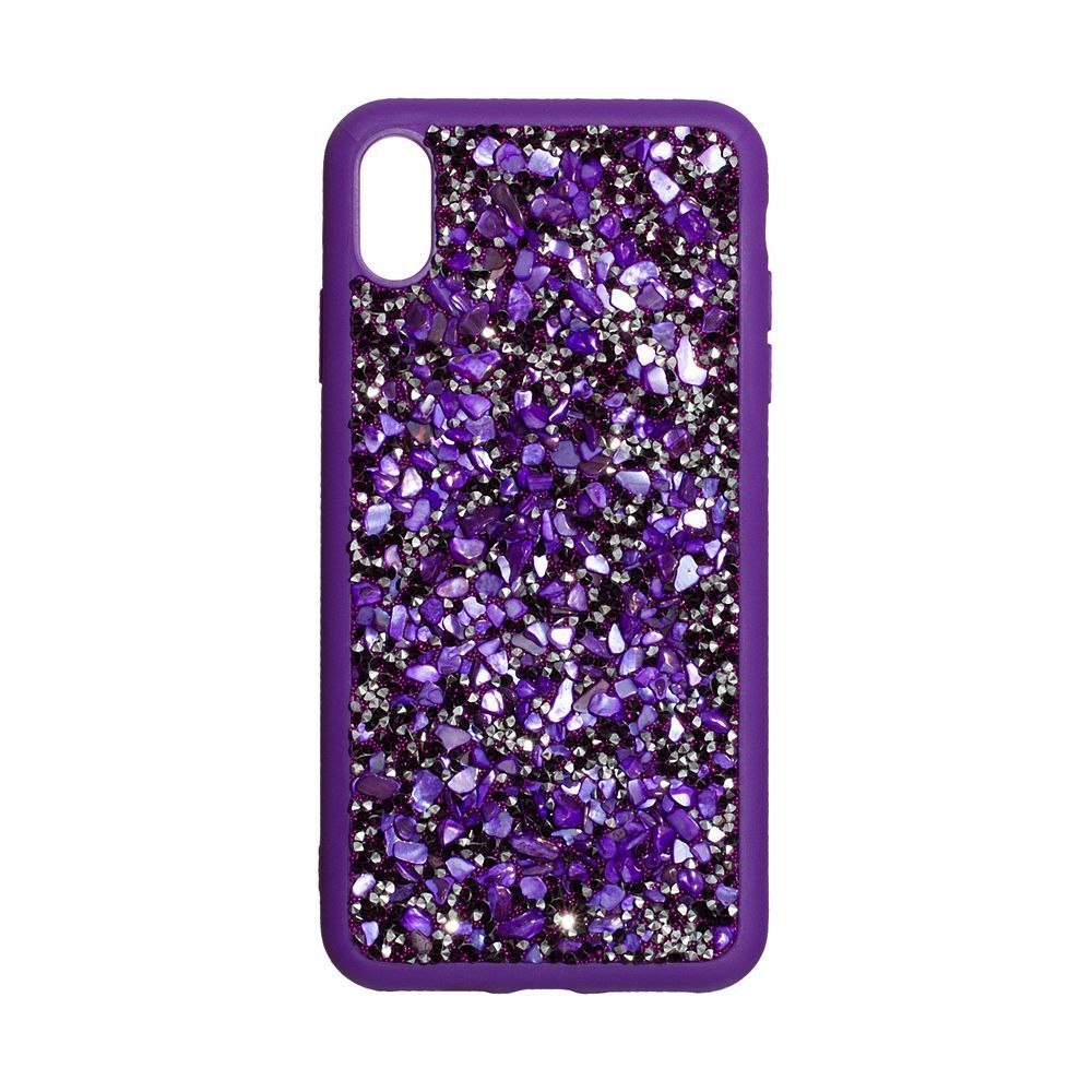 

Панель Bling World Stone для Apple IPhone Xs Max Purple