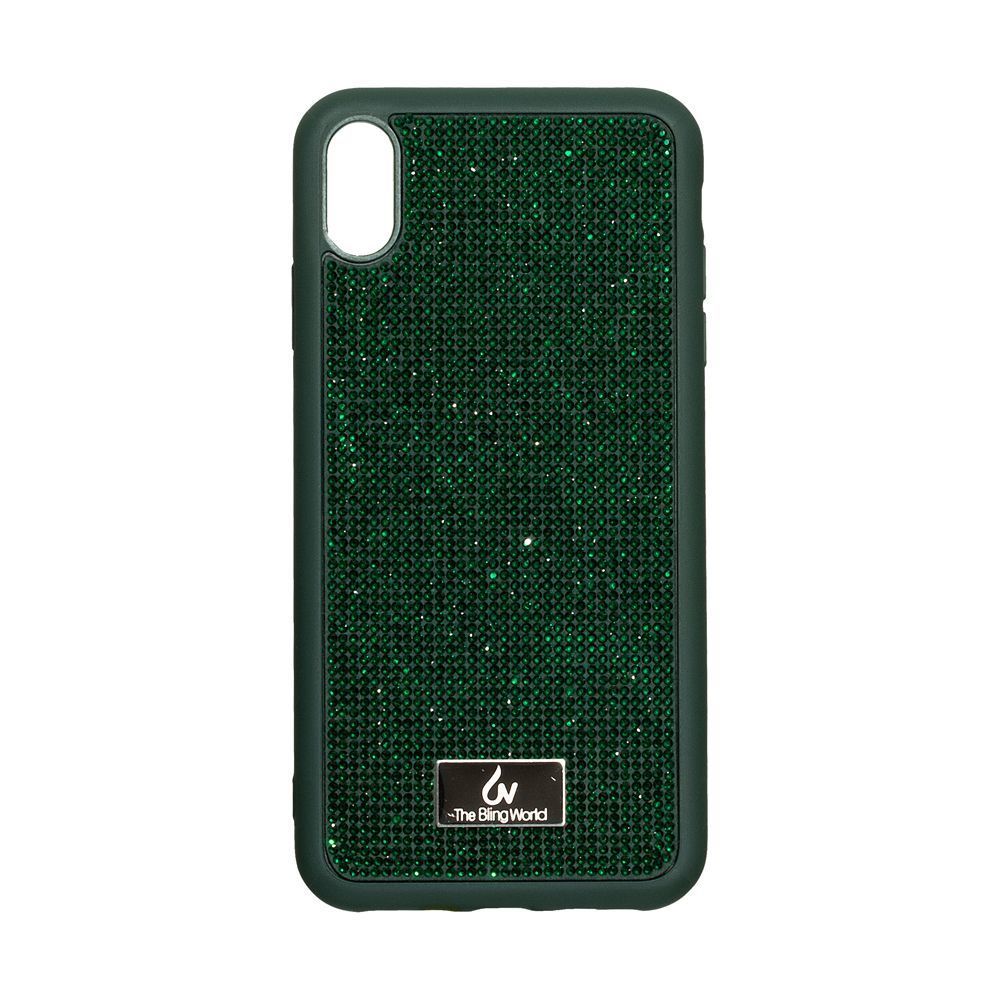 

Панель Bling World TPU+LCPC для Apple Iphone XS Max Green