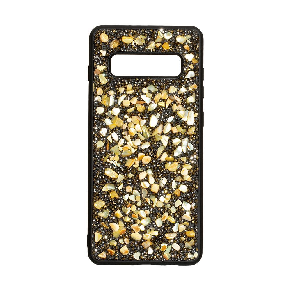 

Панель Bling World Stone для Samsung S10 Plus Gold