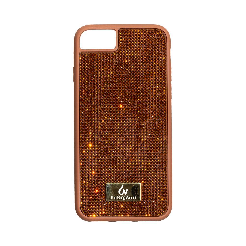 

Панель Bling World TPU+LCPC для Apple Iphone 7/8G Dark Orange
