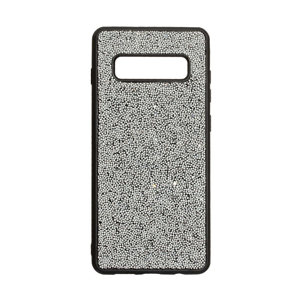

Панель Bling World Beads для Samsung S10 Plus Steel