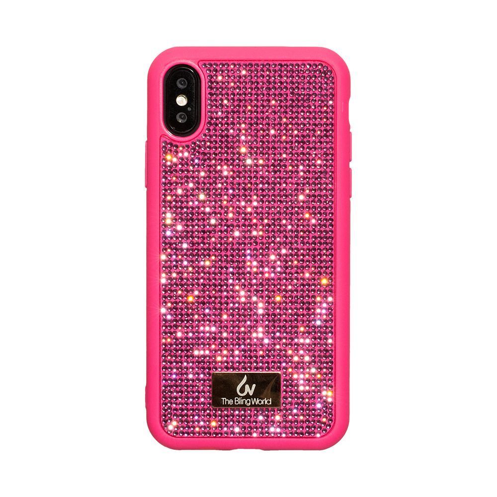 

Панель Bling World TPU+LCPC для Apple Iphone X / Xs Pink
