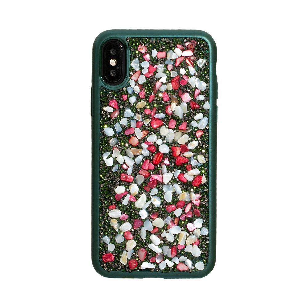 

Панель Bling World Stone для Apple IPhone X / Xs Gradient Green