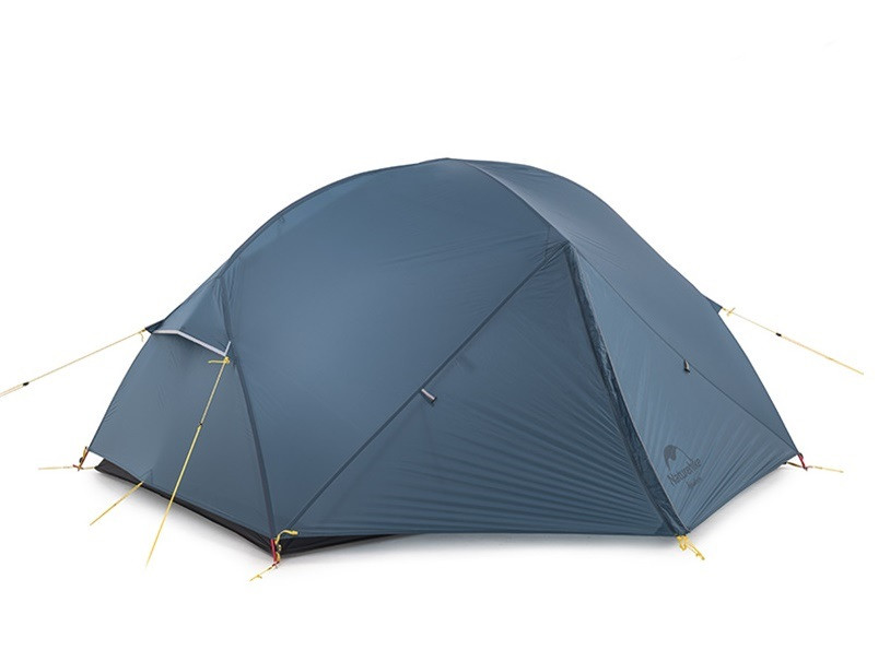 

Двомісний намет Naturehike Mongar 2 15D нейлон синій NH19M002-J