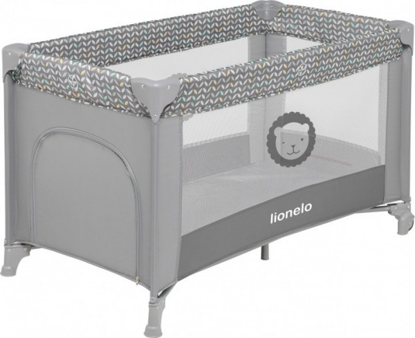 

Манеж - кровать Lionelo Adriaa plus grey scandi