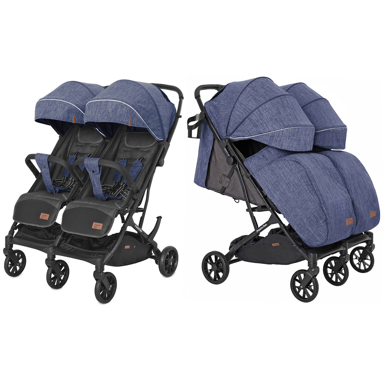 

Коляска прогулочная Baby Tilly Presto Duo CRL-5506 Oxford Blue +дождевик /1/ MOQ