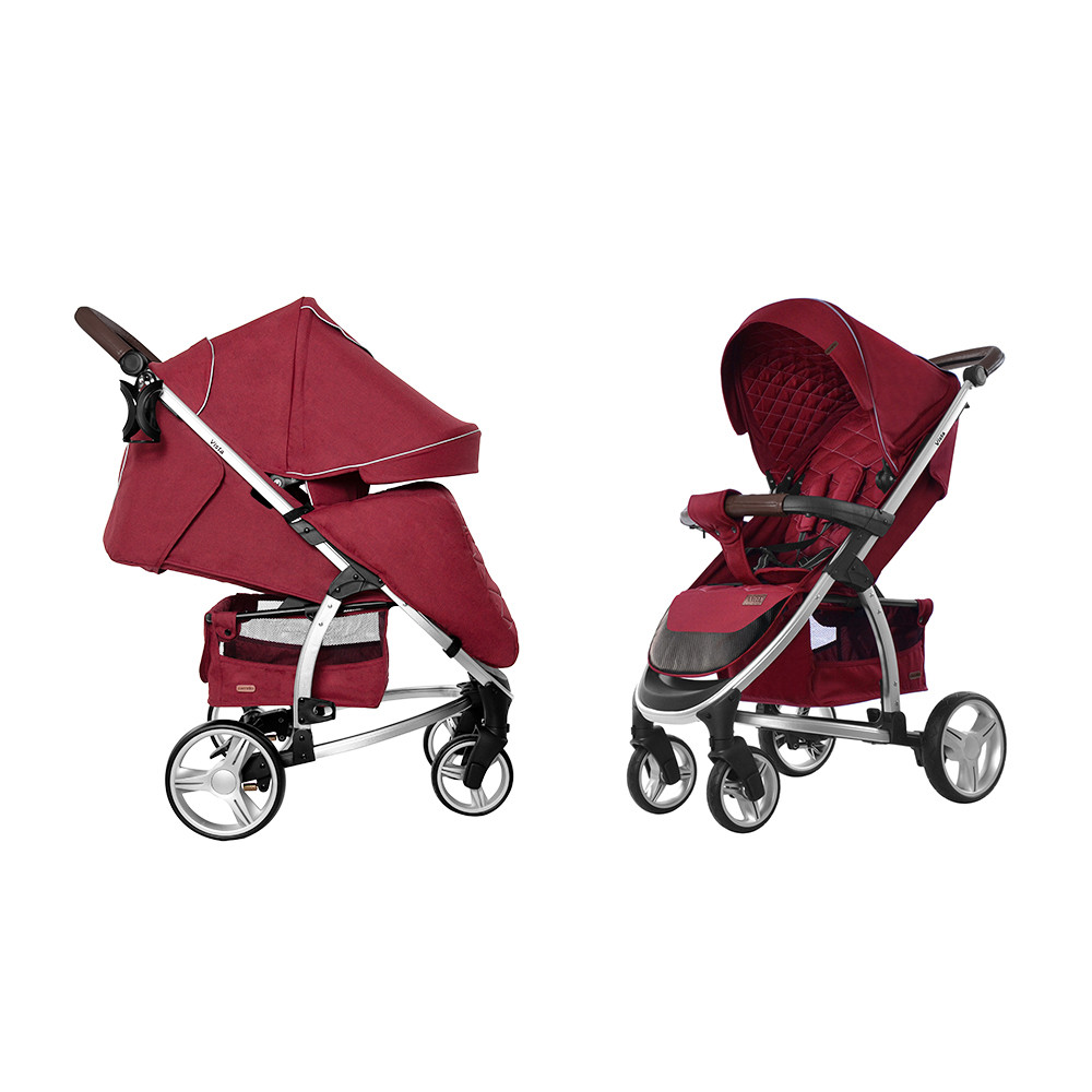 

Коляска прогулочная Baby Tilly Vista CRL-8505 Ruby Red в льне +дождевик L /1/ MOQ