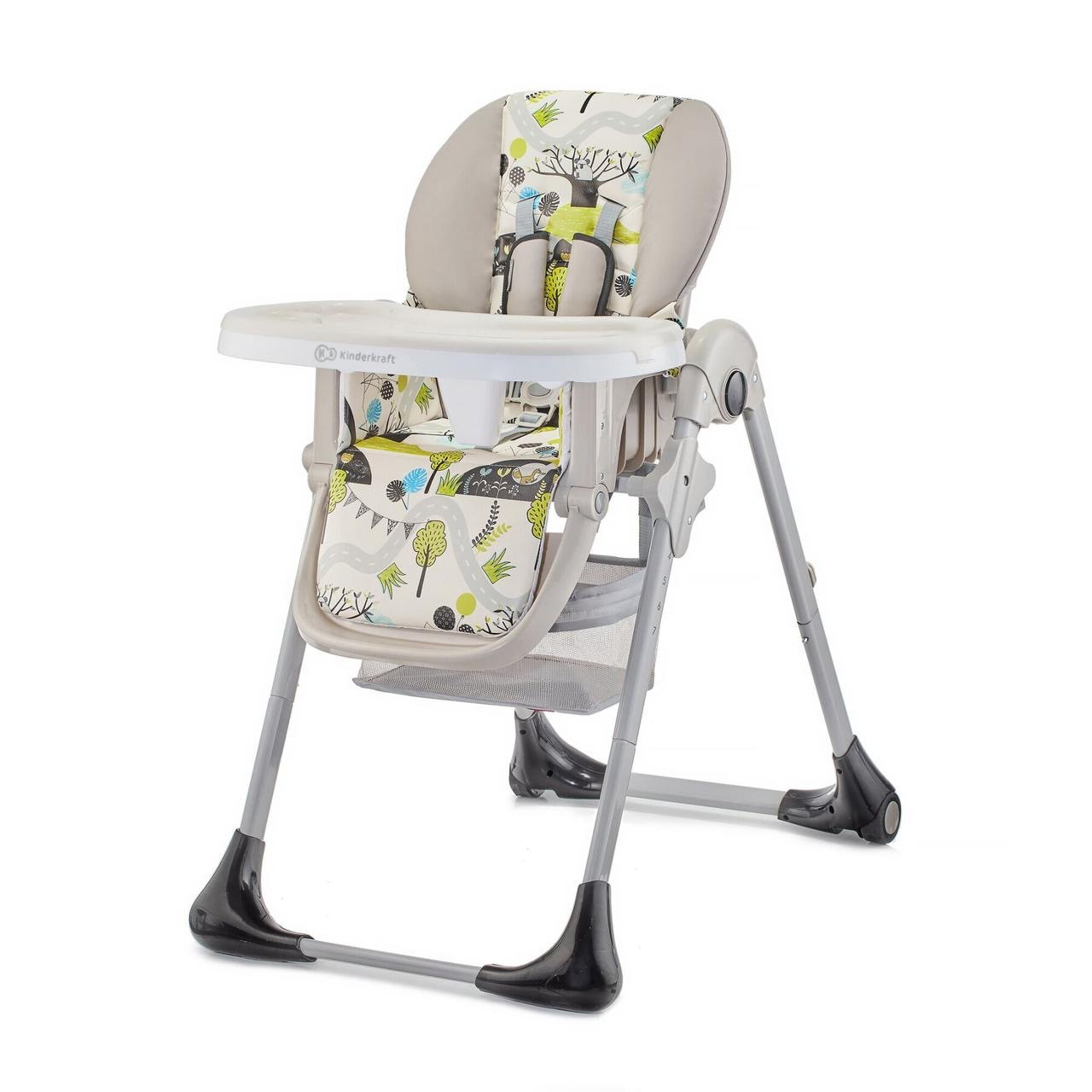 

Стульчик для кормления Kinderkraft Tastee Green Tree