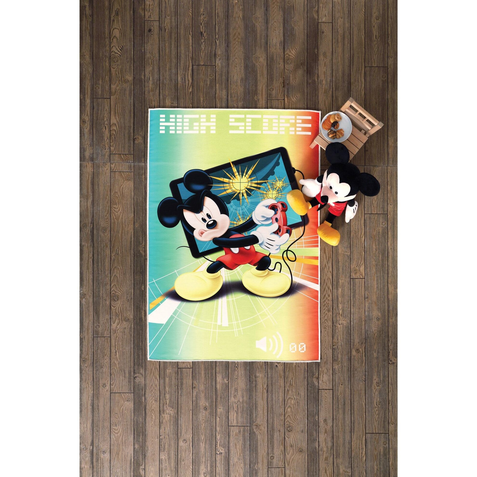 

Коврик в детскую Tac Disney Mickey High 80*140 см.