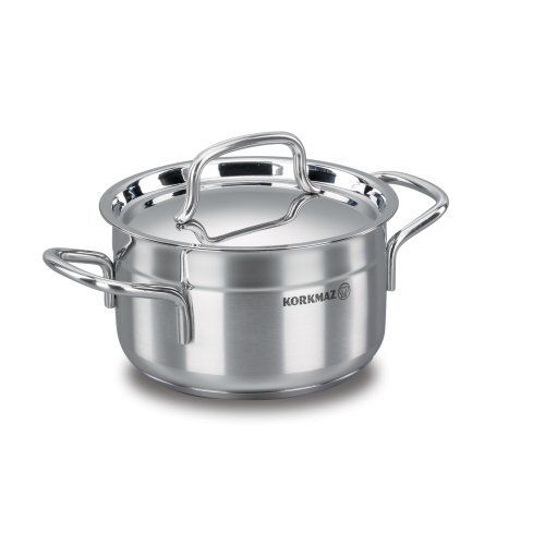 

Кастрюля Korkmaz с крышкой ALFA 22*12 см 4,0 л