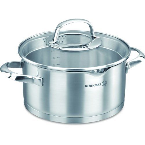 

Кастрюля Korkmaz STEAMA 16*8 см 1,6 л